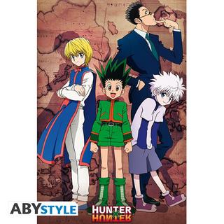 Abystyle Poster - Gerollt und mit Folie versehen - Hunter X Hunter - Heroes  