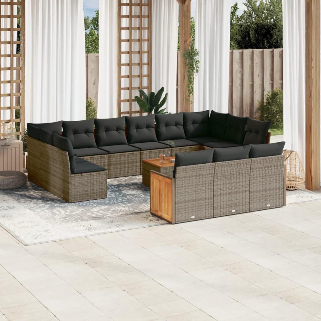 VidaXL Garten sofagarnitur poly-rattan  