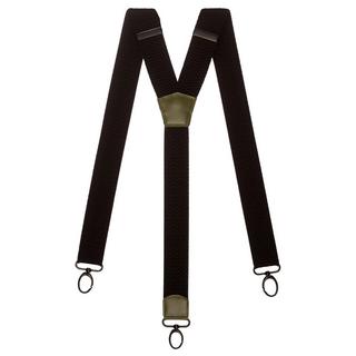 Only-bags.store Extra breite Y-förmige Hosenträger mit Karabinerhaken  