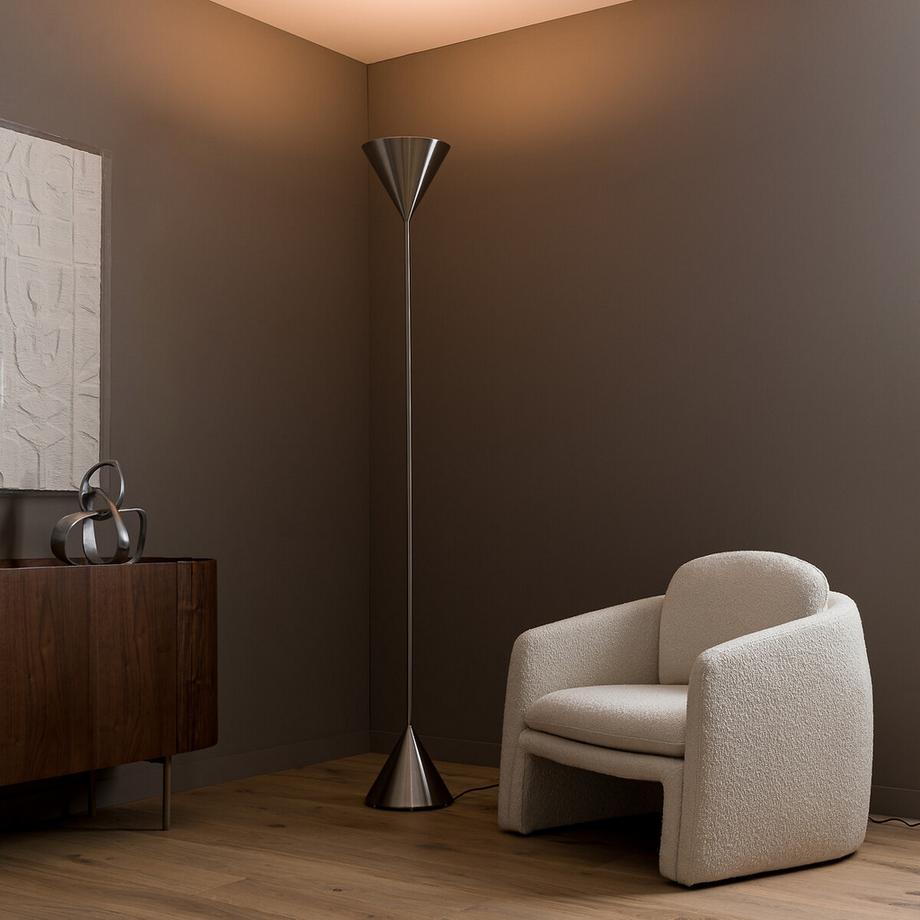 Lampadaire double cône
