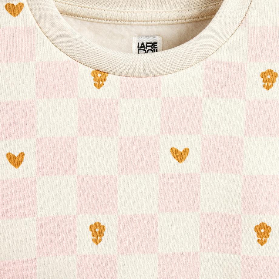 La Redoute Collections  Sweatshirt mit rundem Ausschnitt 