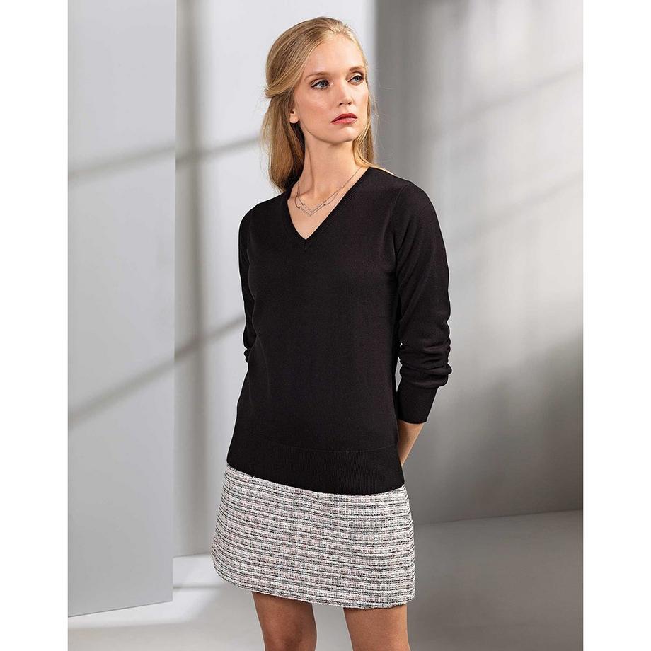 PREMIER Pull Tricot Col V  