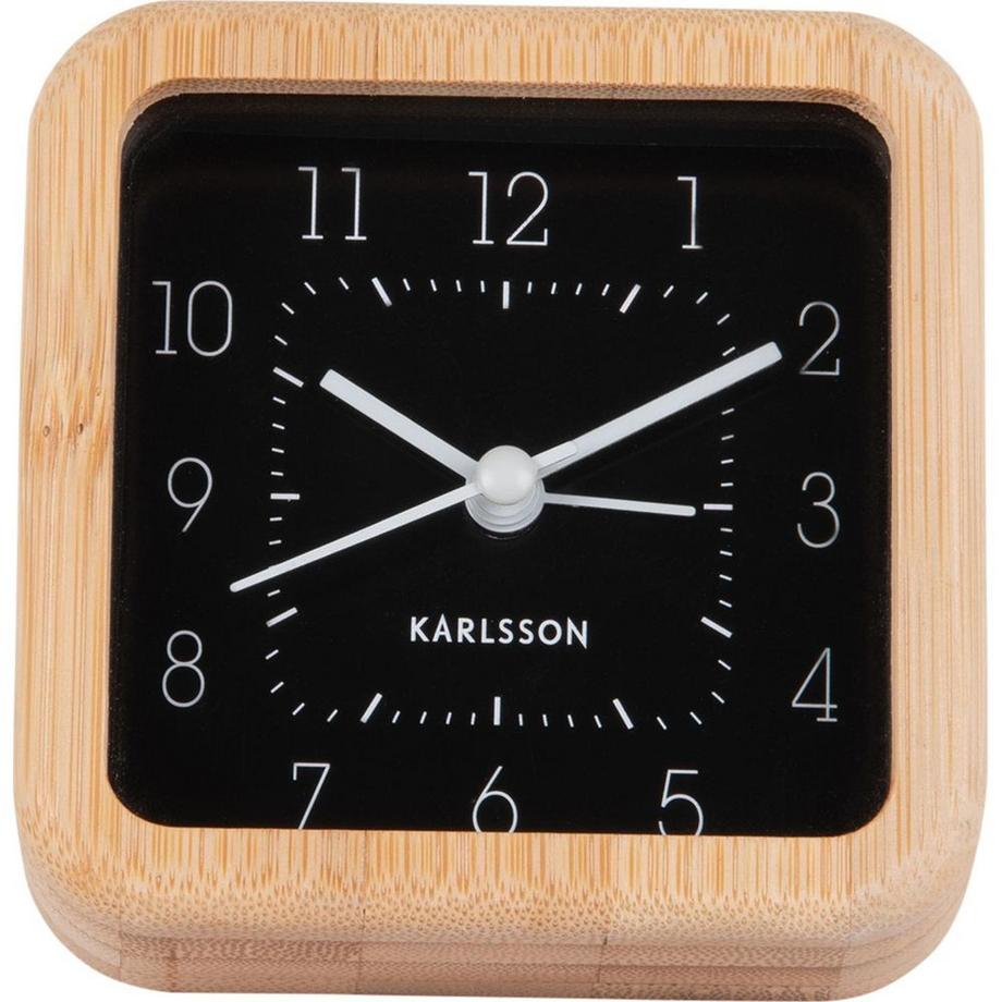 KARLSSON Klassischer Wecker Neat Square  