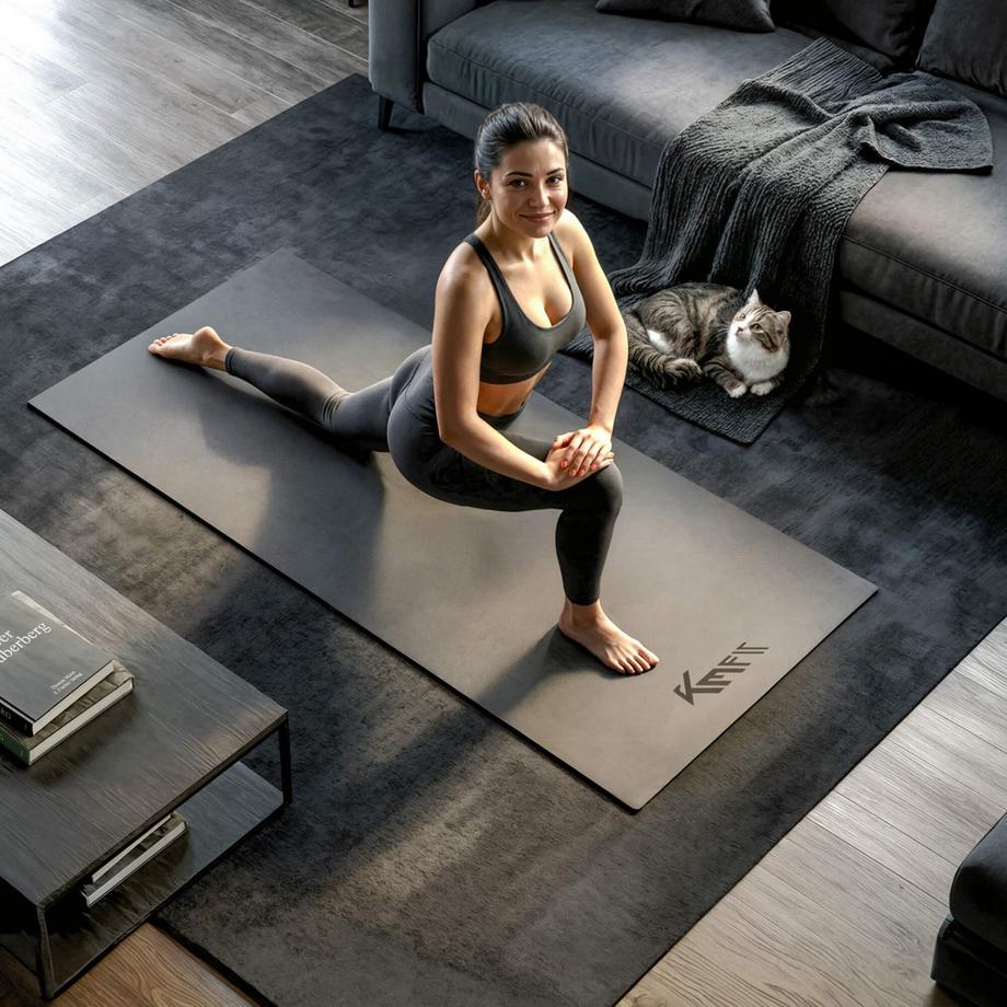 KM-Fit  Tapis de sol Tapis de protection pour appareils de fitness 