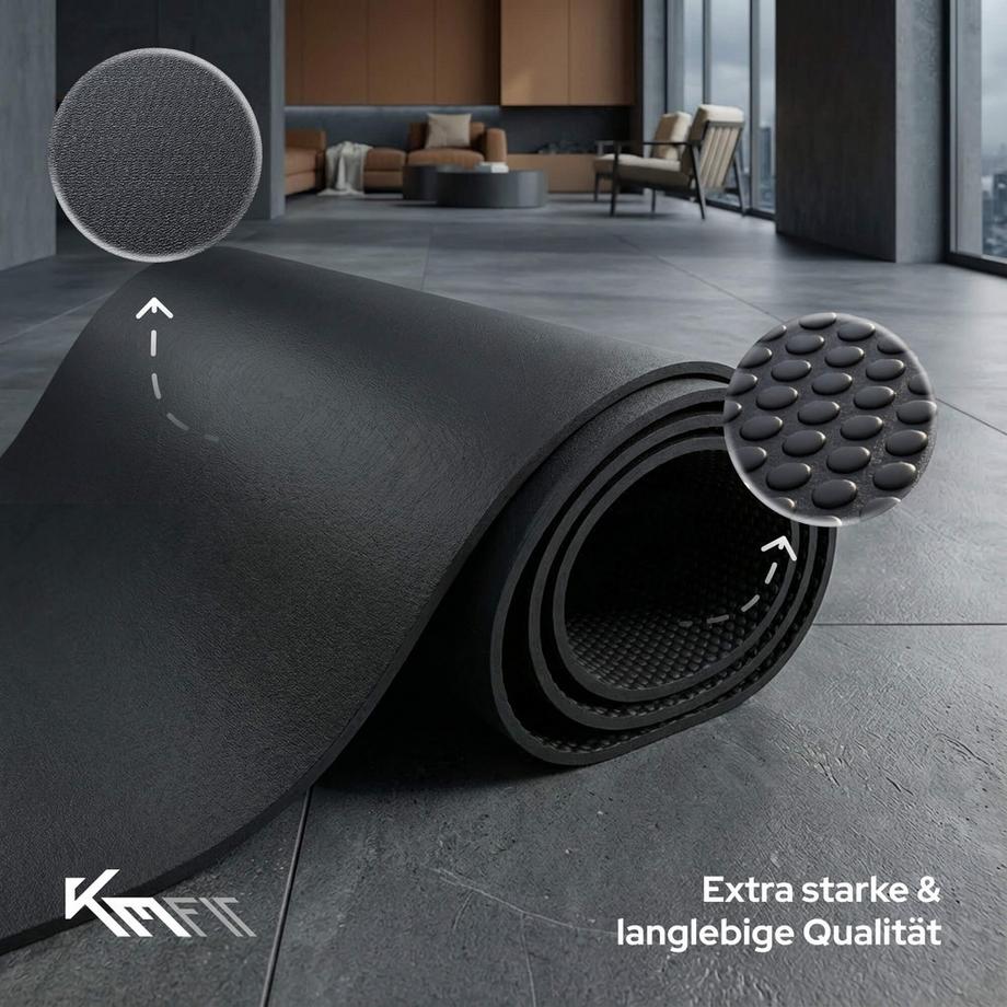 KM-Fit  Tapis de sol Tapis de protection pour appareils de fitness 