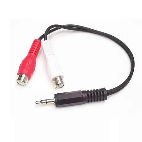 eStore Câble adaptateur 3,5 mm Aux mâle vers USB femelle