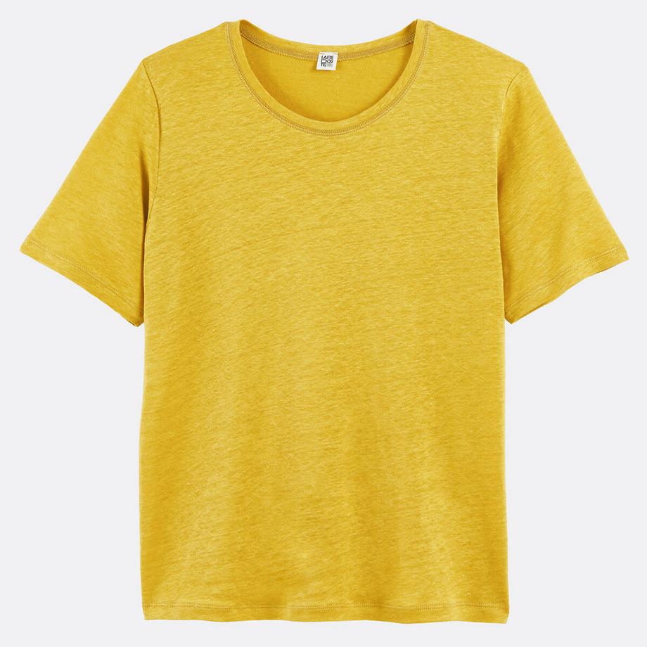La Redoute Collections T-shirt col rond manches courtes  