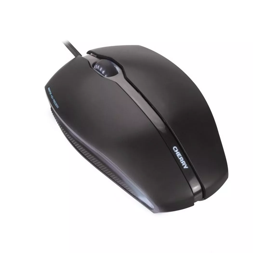 Cherry - GENTIX CORDED ILLUMINATED Maus, Schwarz, USB