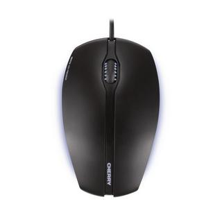 Cherry  GENTIX CORDED ILLUMINATED MOUSE, Souris rétroéclairée, noir, USB 