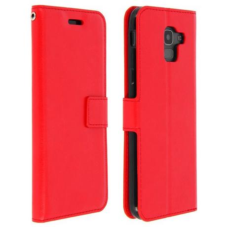 Avizar  Samsung Galaxy J6 Vintage Case Rot 