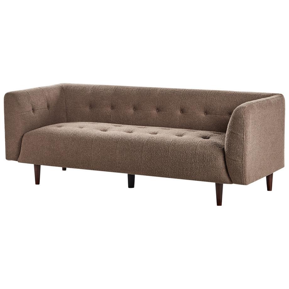 Beliani 3 Sitzer Sofa aus Bouclé  BYSKE  