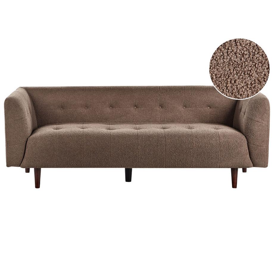 3 Sitzer Sofa aus Bouclé  BYSKE