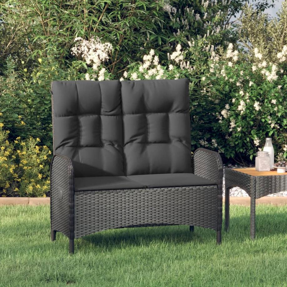 VidaXL Gartenbank poly-rattan  