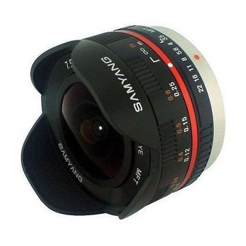 Samyang 7,5 mm 1: 3,5 UMC Fish-Eye MFT Black (M3/4)