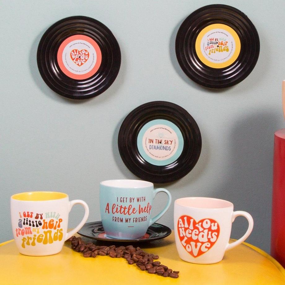 Mugs Tassen Set Lyrical Mug Love  