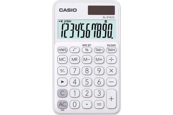 CASIO CASIO Taschenrechner SL310UCWE 10-stellig weiss  