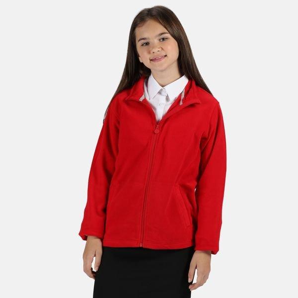 Image of Brigade Ii Micro Fleece Jacke Unisex Rot Bunt 176