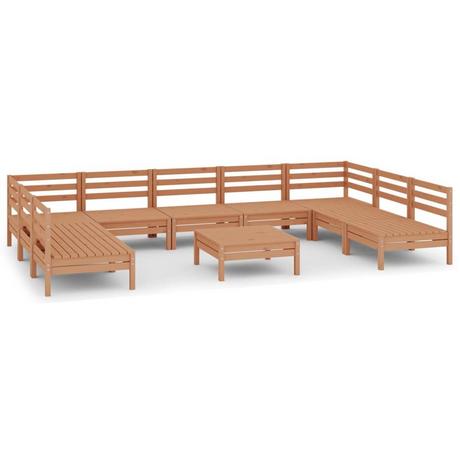 VidaXL Ensemble de meubles de jardin bois de pin  