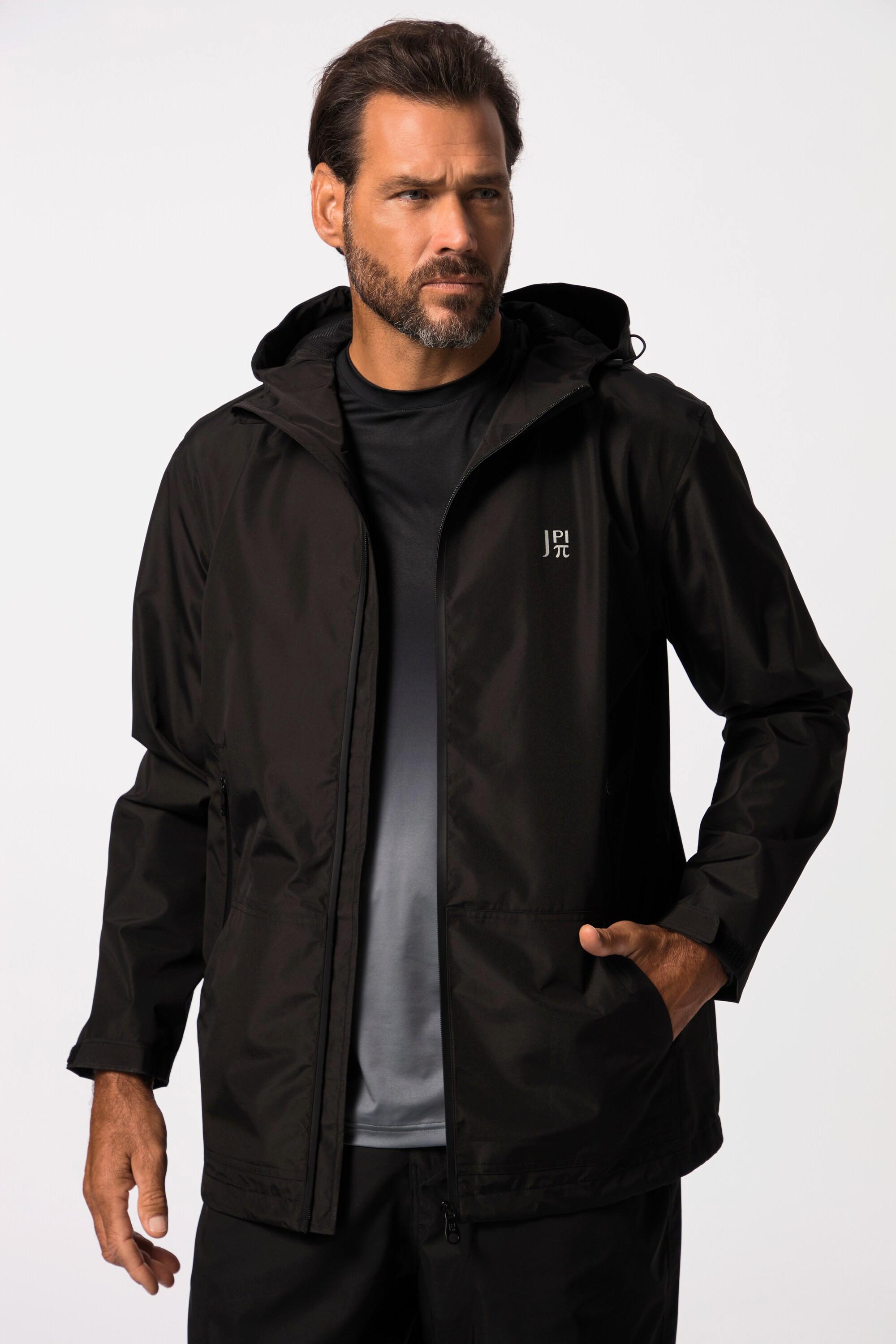 JP1880  Regenjacke, Vollfunktion, Outdoor 3x-Funktion, Kapuze, wasserdichte Zipper 