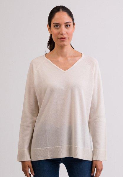 CASH-MERE.CH  Pullover mit Seitenschlitzen 