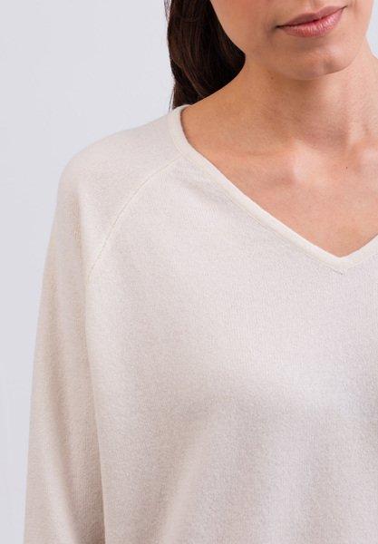 CASH-MERE.CH  Pullover mit Seitenschlitzen 