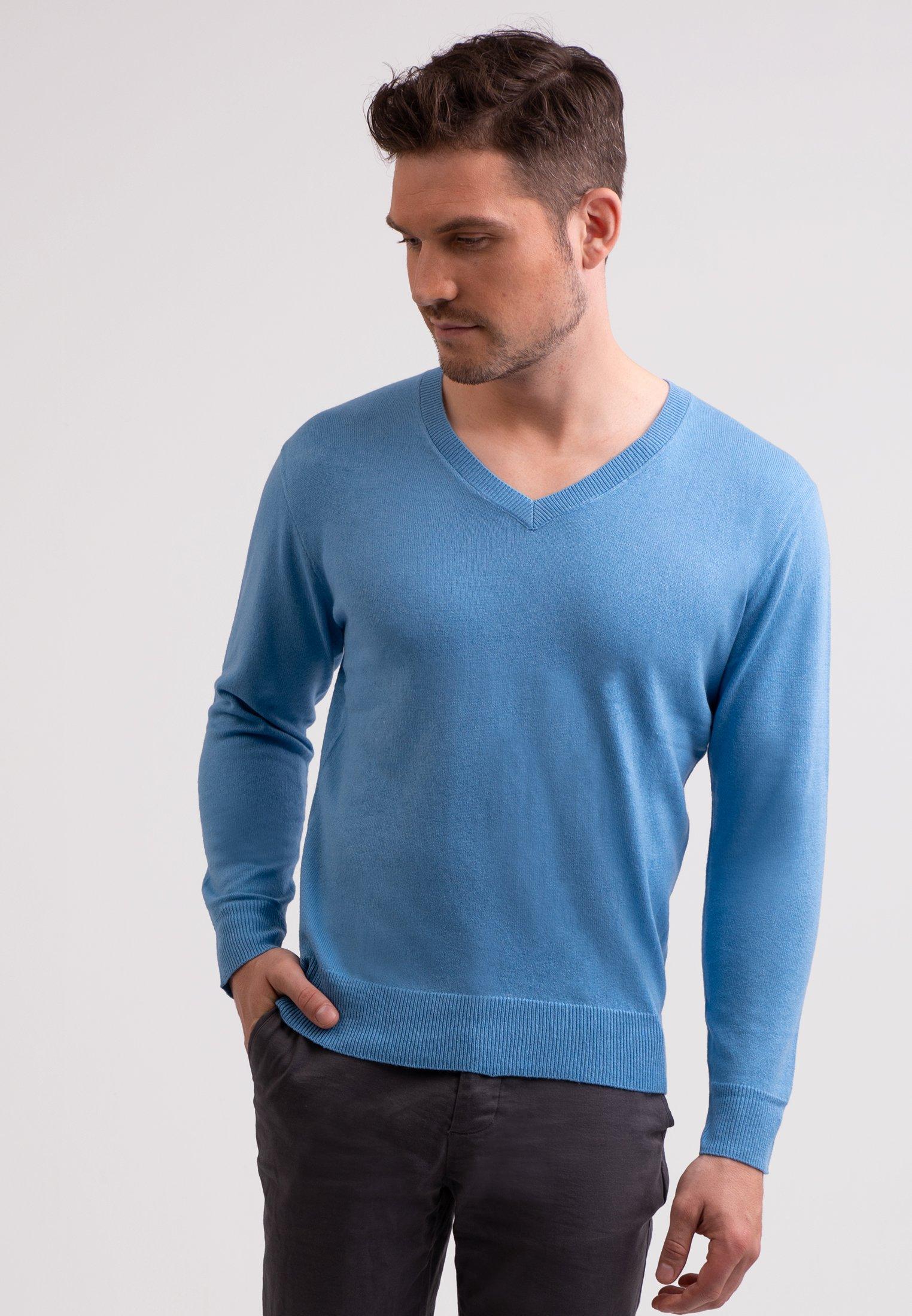 CASH-MERE.CH  Kaschmir V-Ausschnitt Pullover 