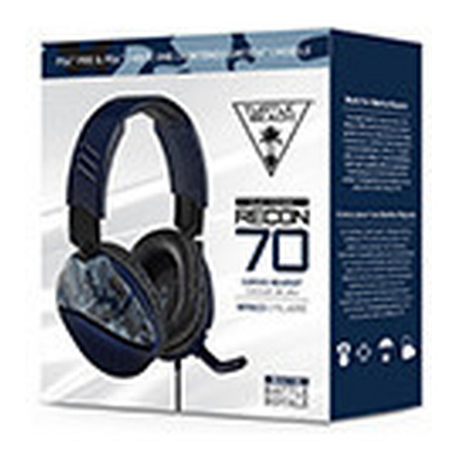 TURTLE BEACH  Cuffie Recon 70 Blue Camo PS4/Xbox One/Switch 