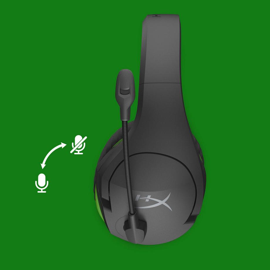 HyperX  CloudX Stinger Core – Wireless-Gaming-Headset (schwarz-grün) – Xbox 