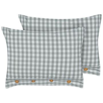 Lot de 2 coussins décoratifs en Polyester Cottage TALYA