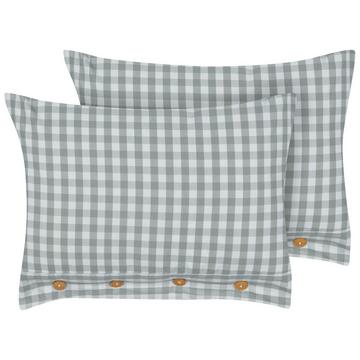 Lot de 2 coussins en Polyester Traditionnel TALYA