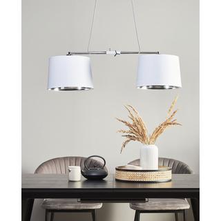 Beliani Lampe suspension en Polyester Moderne FUCINO  