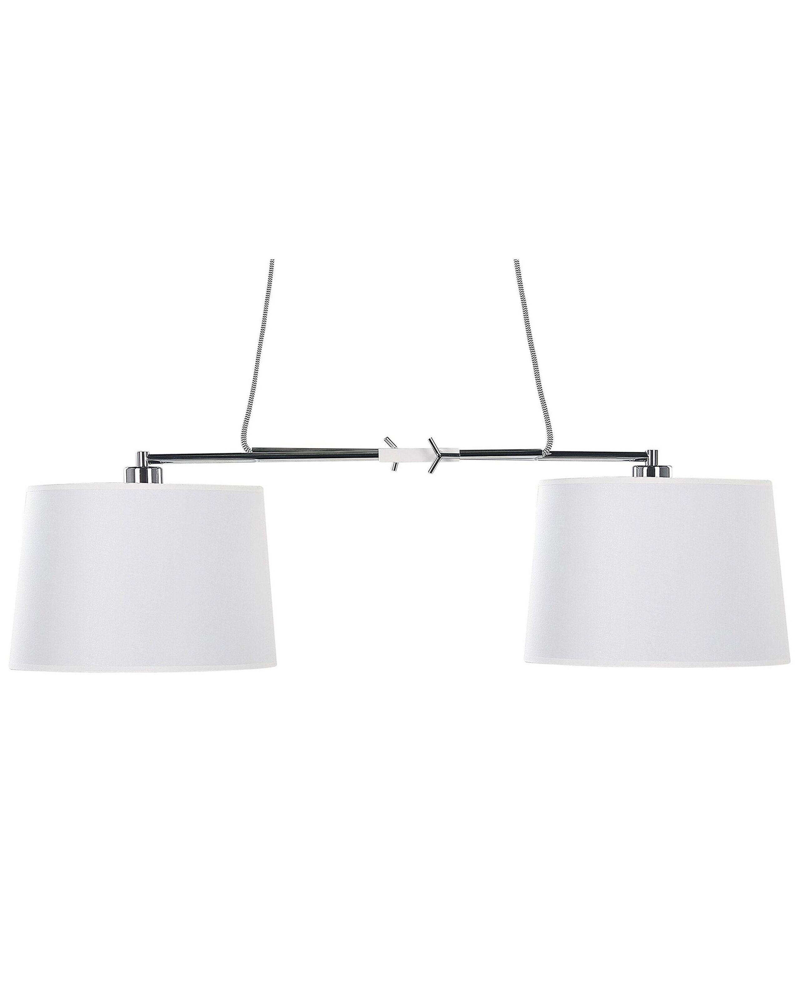 Beliani Lampe suspension en Polyester Moderne FUCINO  