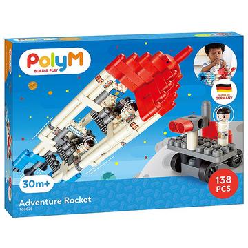 PolyM Abenteuer Mond-Rakete (138Teile)