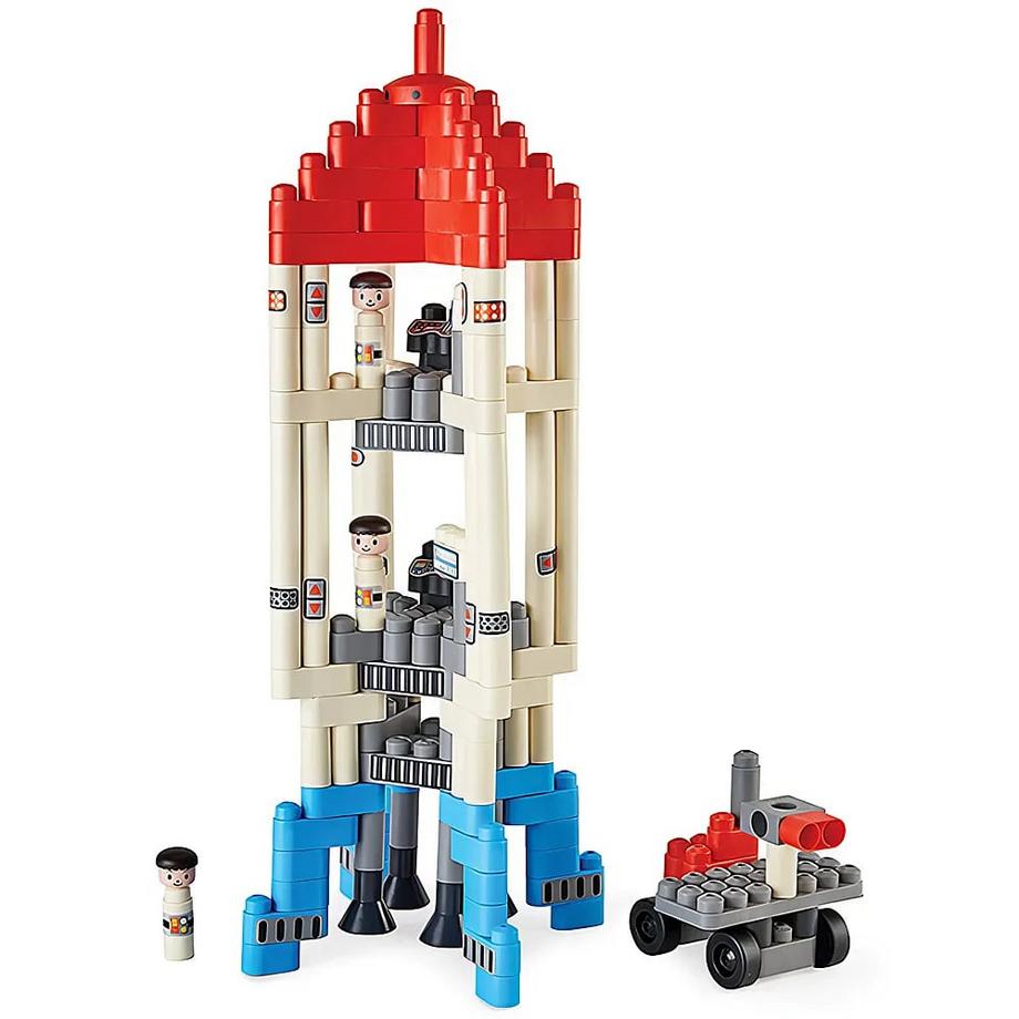 Hape  PolyM Abenteuer Mond-Rakete (138Teile) 