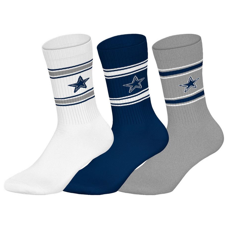 NFL 6er Pack Stretch Crew Socken  