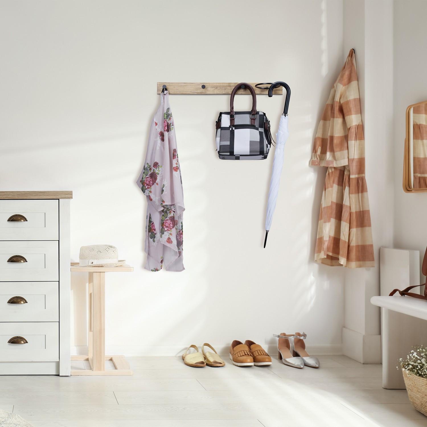 Northix Garderobenständer mit Schalring  