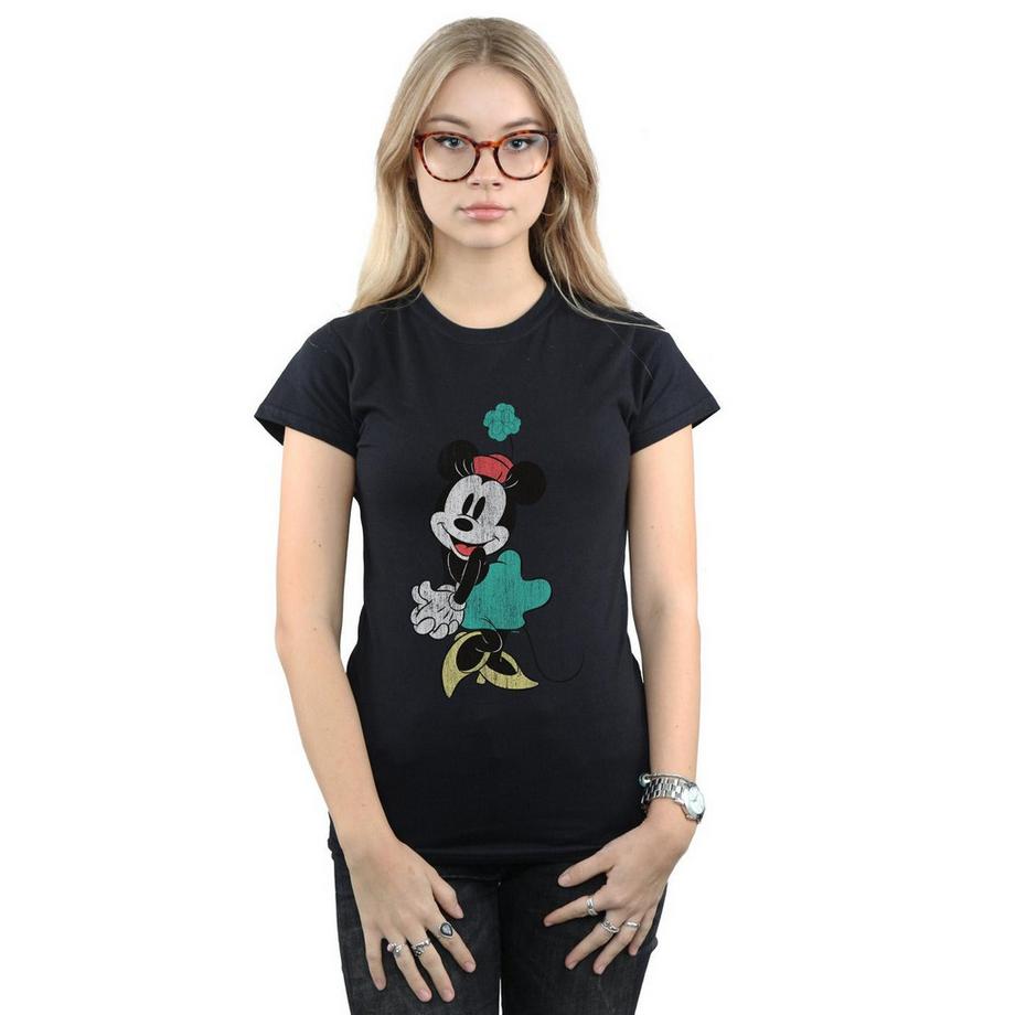 Disney Minnie Mouse T-Shirt Effet Vieilli  