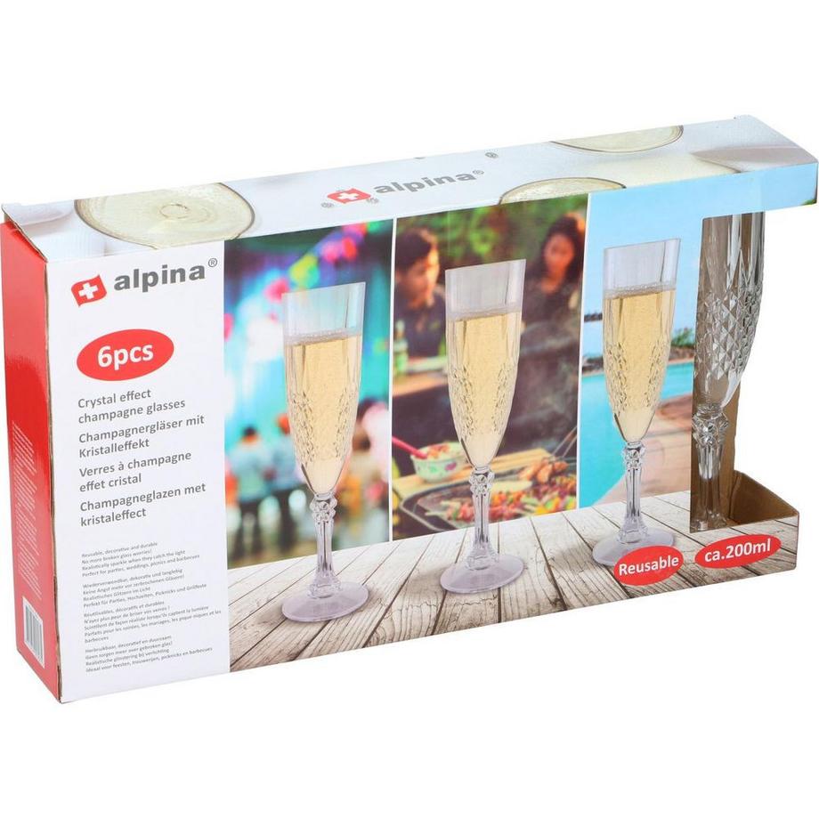 ALPINA Verre à champagne  