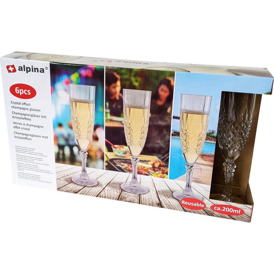 ALPINA Verre à champagne  