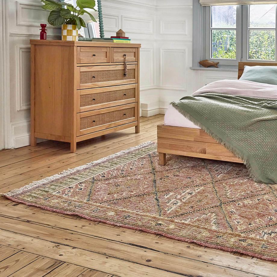 La Redoute Intérieurs Teppich Saliha im Kelimstil  