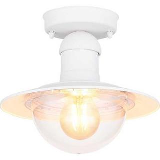 mutoni Lampe d'extérieur Linda aluminium moulé sous pression blanc 1xE27 LED  