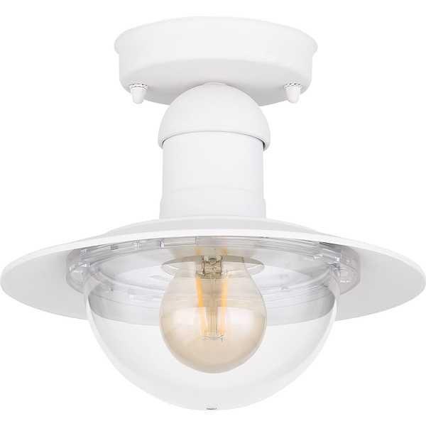 mutoni Lampada da esterno Linda in alluminio pressofuso bianco 1xE27 LED  