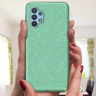 Avizar  Coque Samsung Galaxy A32 Paillettes Vert 