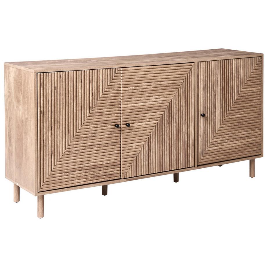 Commode 3 portes en MDF Méditerranéen RONGE
