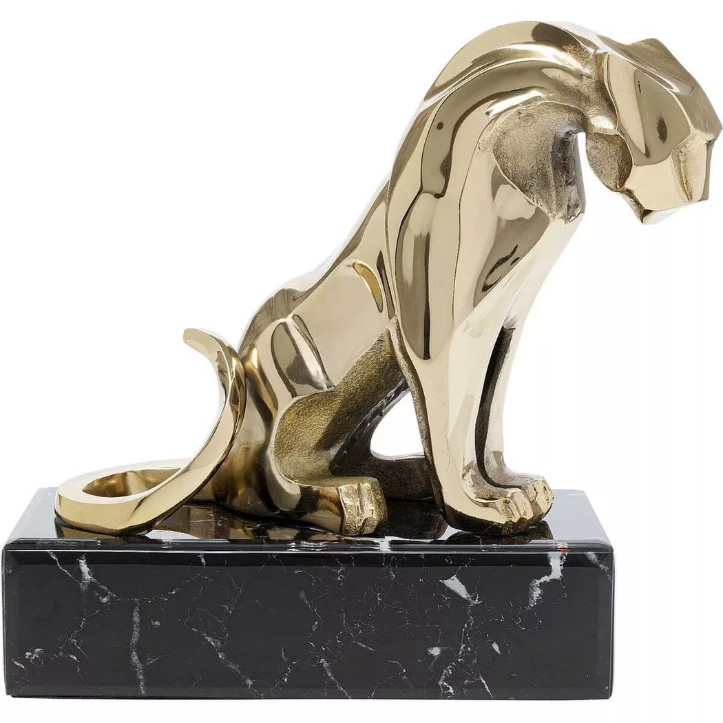 Kare Design Dekofigur "Deko Figur Lion on Marble 34cm"