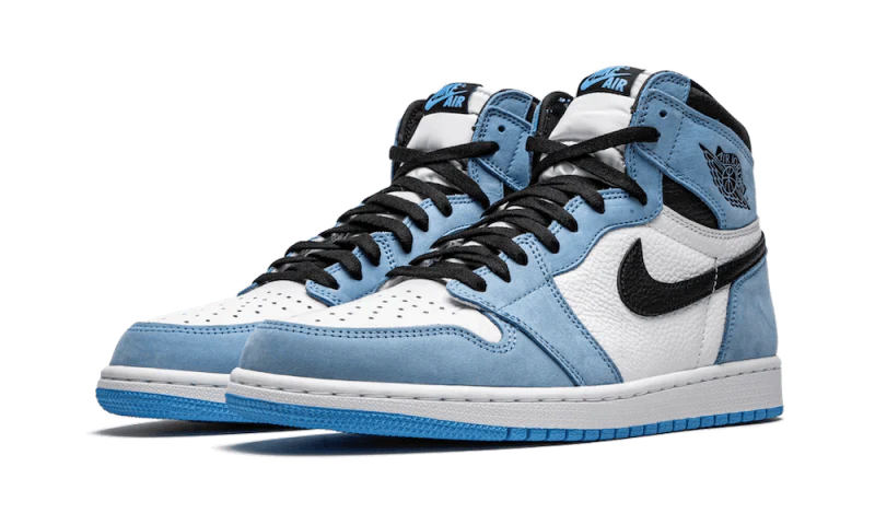 Image of Air Jordan 1 Retro High University Blue Damen Blau 41