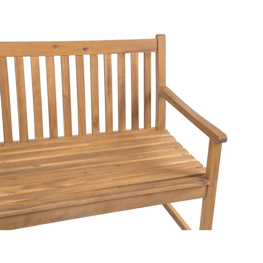 Beliani Panchina da giardino en Legno d'acacia certificato FSC® Classico VIVARA  