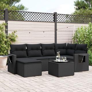 VidaXL Garten sofagarnitur poly-rattan  