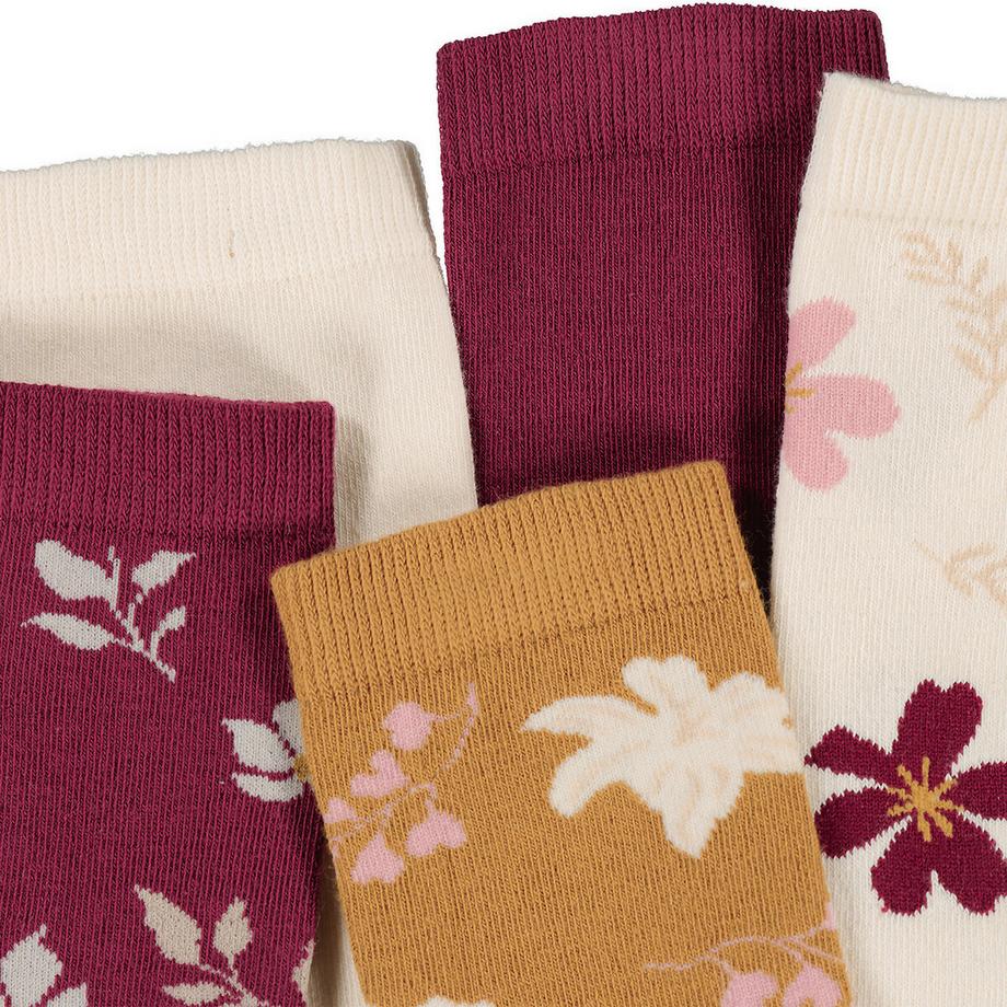 La Redoute Collections Confezione da 5 calze floreali e a tinta unita  