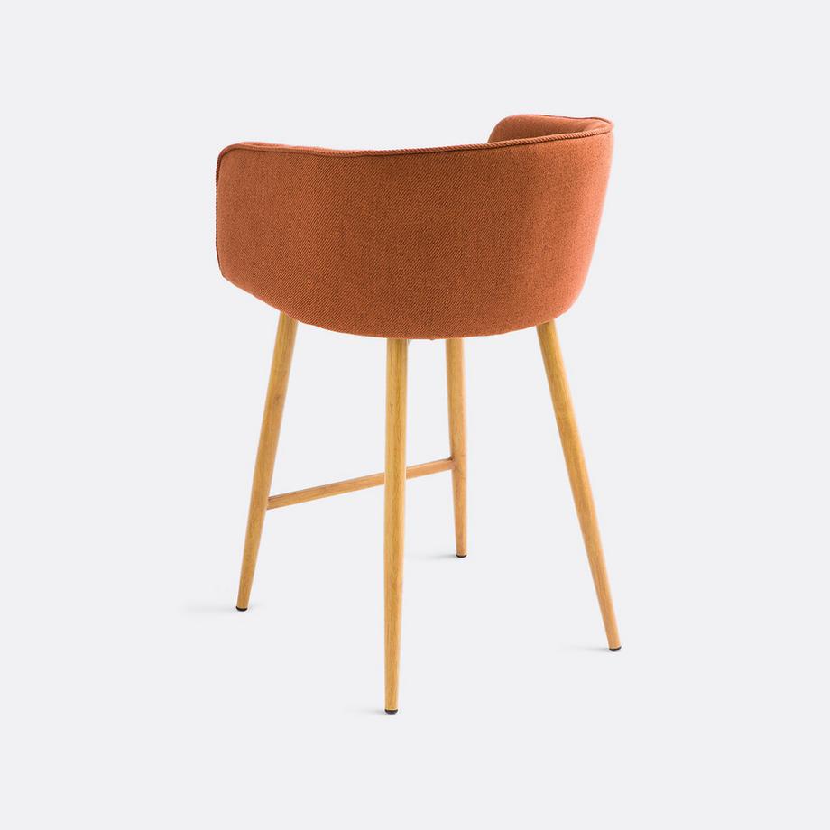 La Redoute Intérieurs Lot de 2 fauteuils de bar H64 cm  